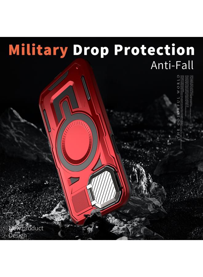 Zaboon Case For iPhone 12 / 12 Pro Shield Frame Holder MagSafe Phone Case - Image 5