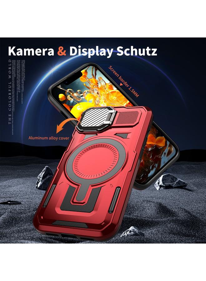 Zaboon Case For iPhone 12 / 12 Pro Shield Frame Holder MagSafe Phone Case - Image 2