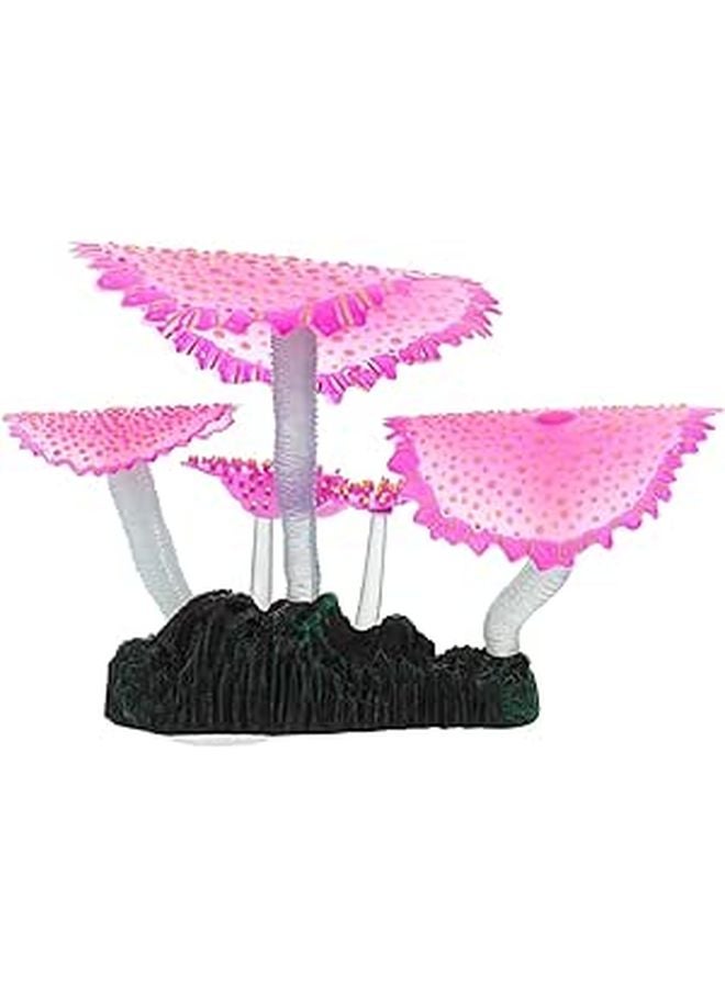 Realistic Coral Aquarium Decor Safe Silicone Fish Tank Ornament Underwater Landscaping - Image 1