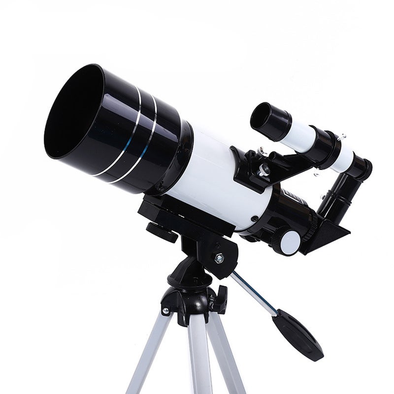 Telescope: 30X Magnification Aluminum Alloy Body - Stable Tripod Support, Removable Design for Easy Storage, Zenith Telescope for Kids' Astronomical Observation & Scientific Interest Cultivation - Image 3