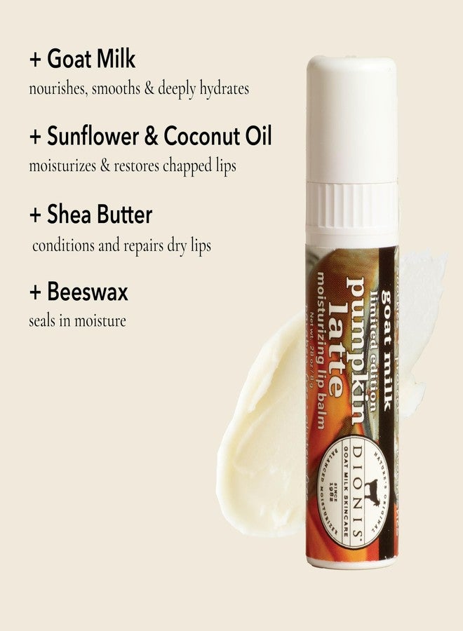 Dionis Goat Milk Lip Balm and Lip Mask Gift Set, Pumpkin Latte - Image 4
