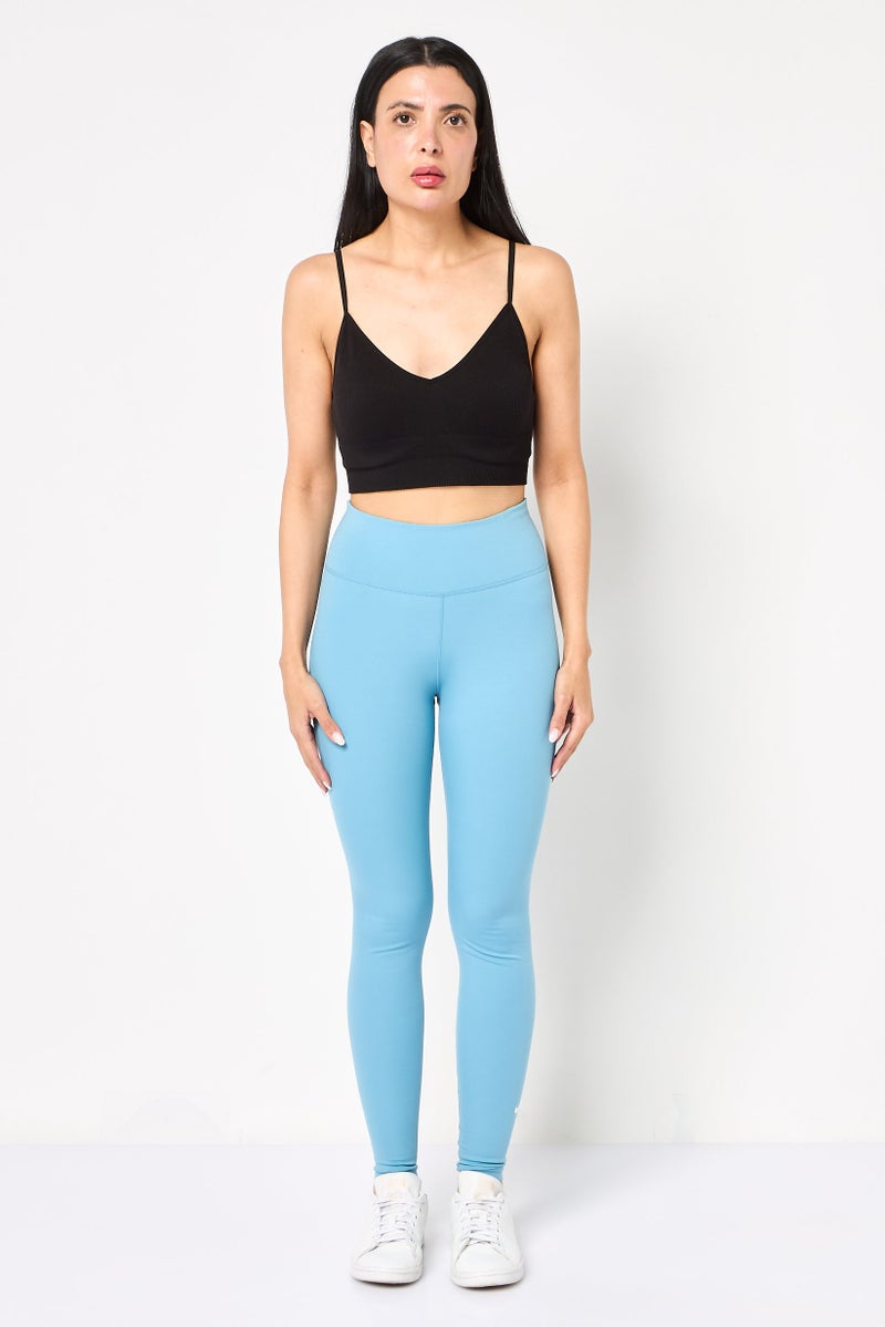 Nike Women Tight Fit Training Leggings, Blue - Image 2