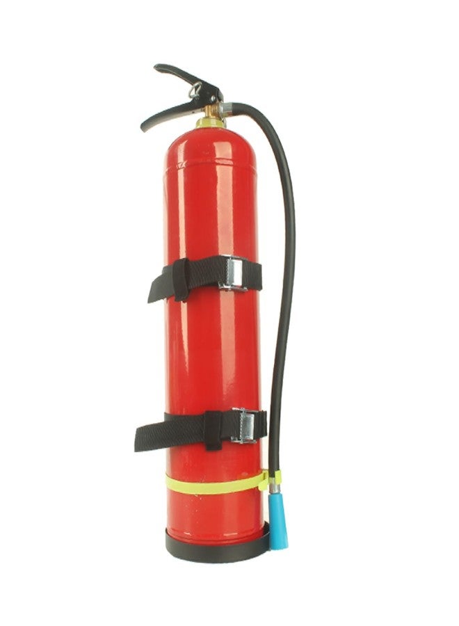 MANNIFEN Fire Extinguisher Mount,Steel Wall Hanging Bracket,Fire Extinguisher Holder for Home, Car, RV, Truck, for 5-Pound Fire Extinguisher,Black Powder Coating - Image 5