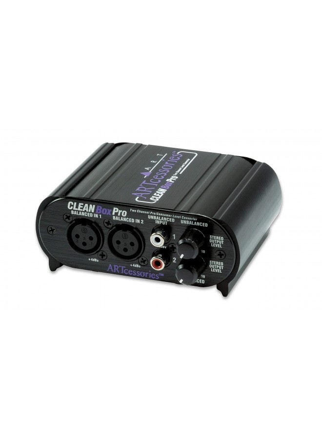 ART ART CLEANBox Pro Dual Channel Level Converter (CLEANBOXPRO) - Image 1