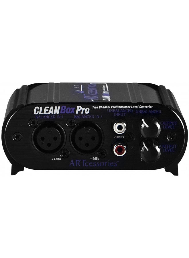 ART ART CLEANBox Pro Dual Channel Level Converter (CLEANBOXPRO) - Image 3