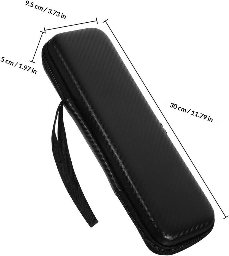 Portable Hard Eva Microphone Carrying Case Shockproof Storage Bag for Single Handheld Mic Travel and Stage Use - Image 2