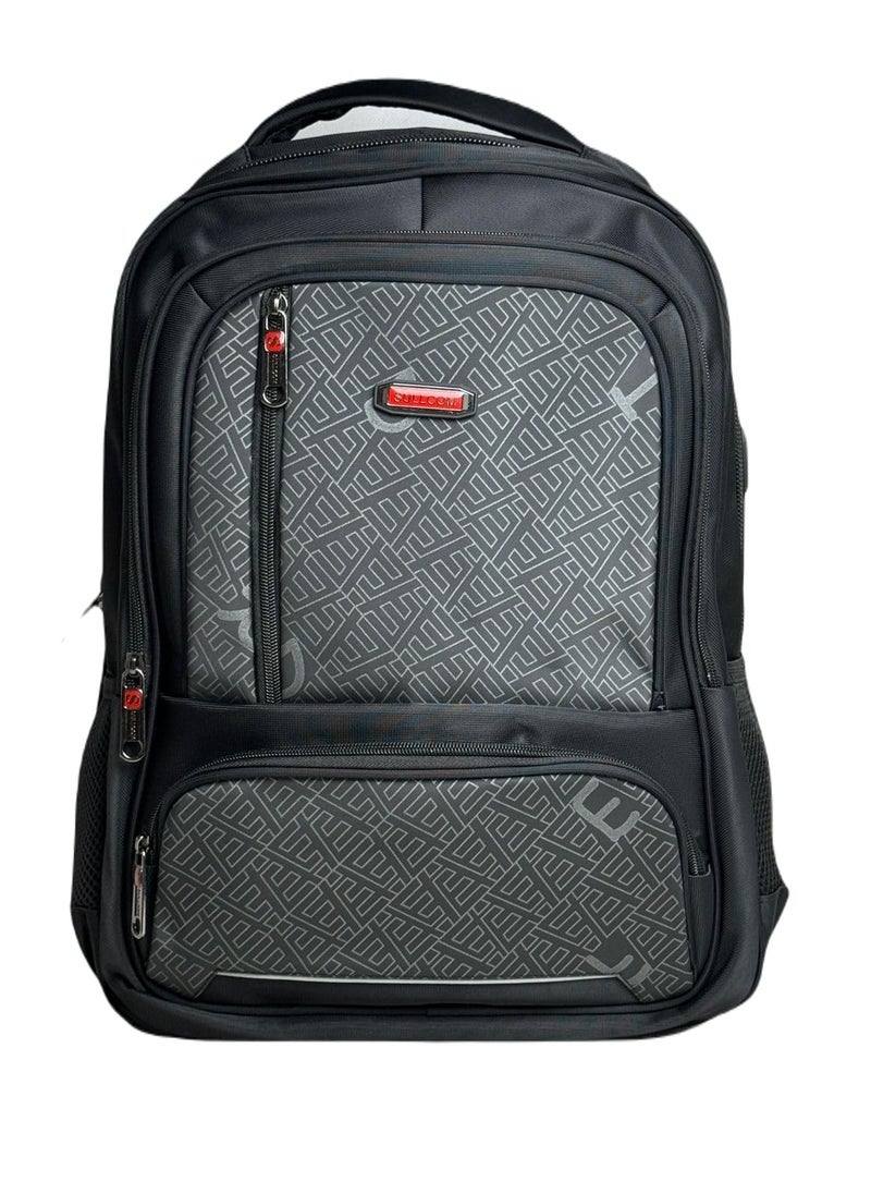 QSHOP SULLCOM USB Laptop Backpack for Women Men School Backpack for Girls Teens Boys School Bag Business Backpack (46 * 33 * 15cm) 5 Assorted Pockets  - Image 2