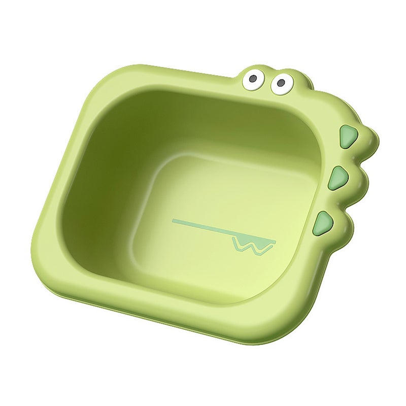 2 pcs Portable Children Washbasin Infant Household Wash Basins Large Footbath - Image 1