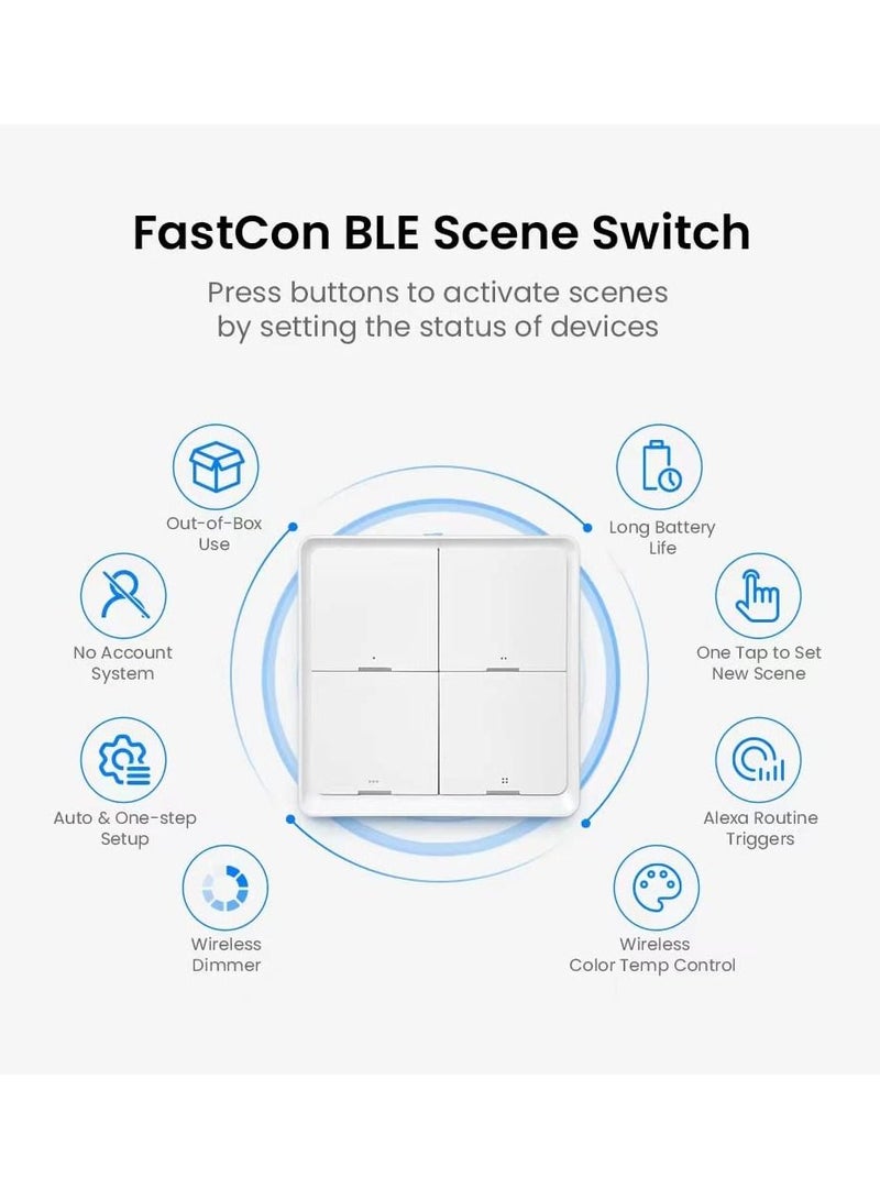 برودلينك مفتاح مشهد الزر الذكي BroadLink BLE - Image 4