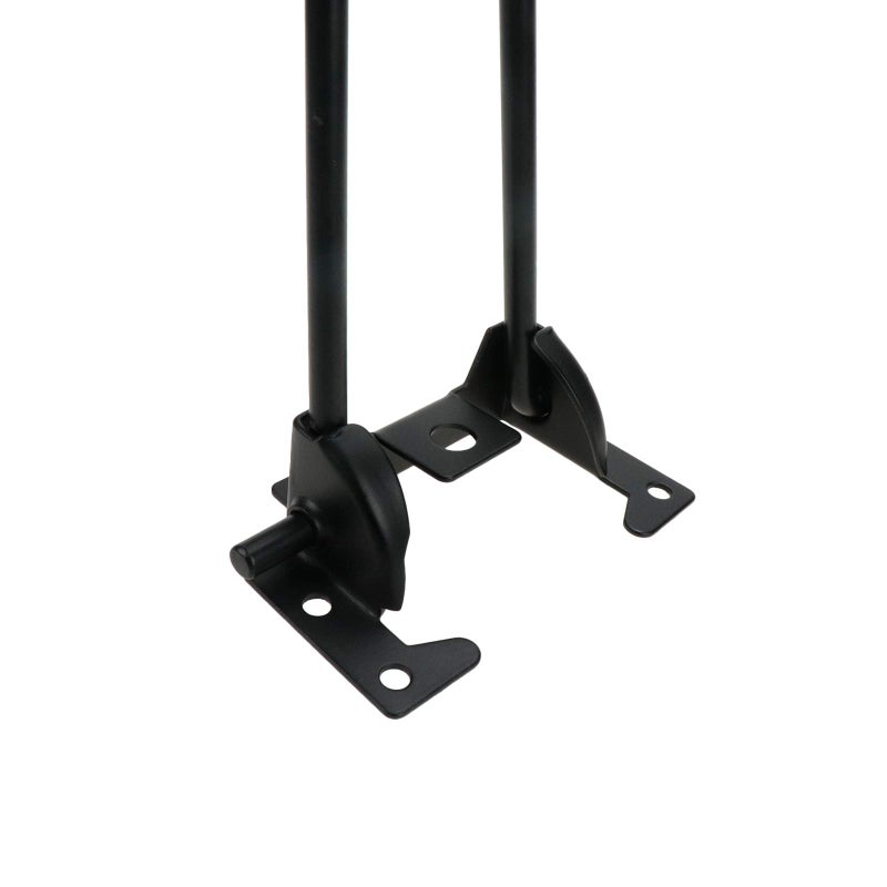 Geesatis 4 Pack 10"" Folding Hairpin Legs Heavy Duty Furniture Metal Legs Modern Coffee Table Legs Furniture Home Diy Projects, With Mounting Screws, (Height 250 Mm), Black - Image 4