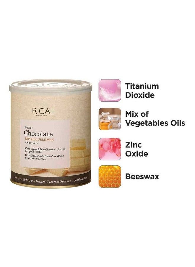 Rica Liposoluble Waxing With Kit 800G (White Chocolate)  - Image 3