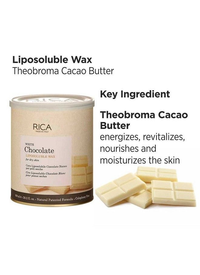 Rica Liposoluble Waxing With Kit 800G (White Chocolate)  - Image 4