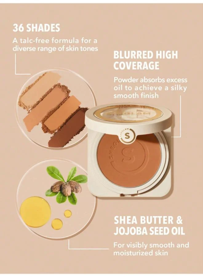 SHEGLAM SHEGLAM Skin-Focus High Coverage Powder Foundation-Honey