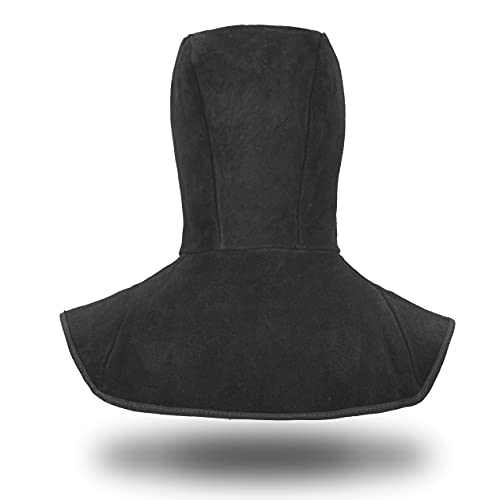 Leaseek Welding Hood, Flame-Retardant Protective Welding Cap with Neck Shoulder Drape, Welding Helmet Accessories,Head Protection for Men & Women, Black - Image 3