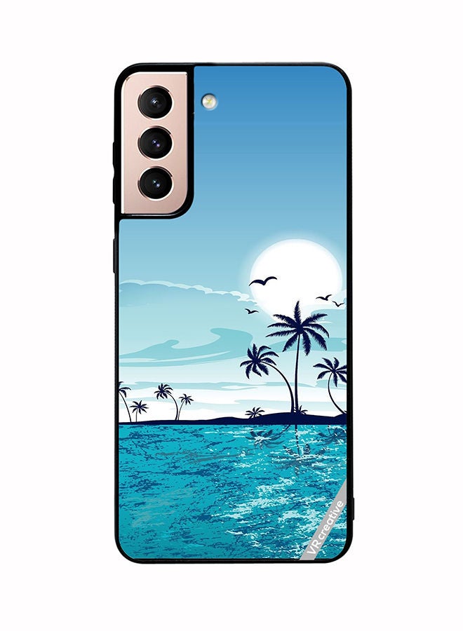 VR CREATIVE Protective Case Cover For Samsung Galaxy S21 5G Nature Design Multicolour - Image 1