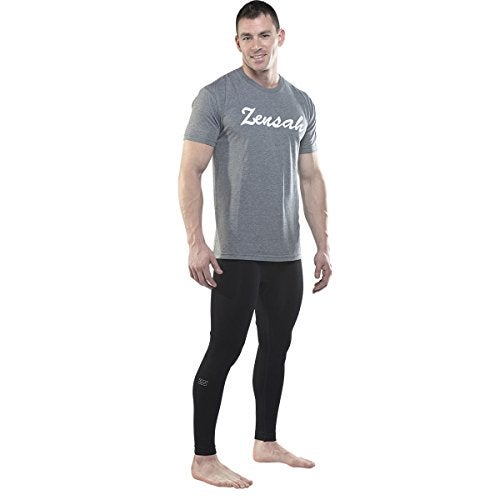 Zensah Recovery Tight - Ultra Compression Running Leggings for Men and Women (Black, LG/XL) - Image 5