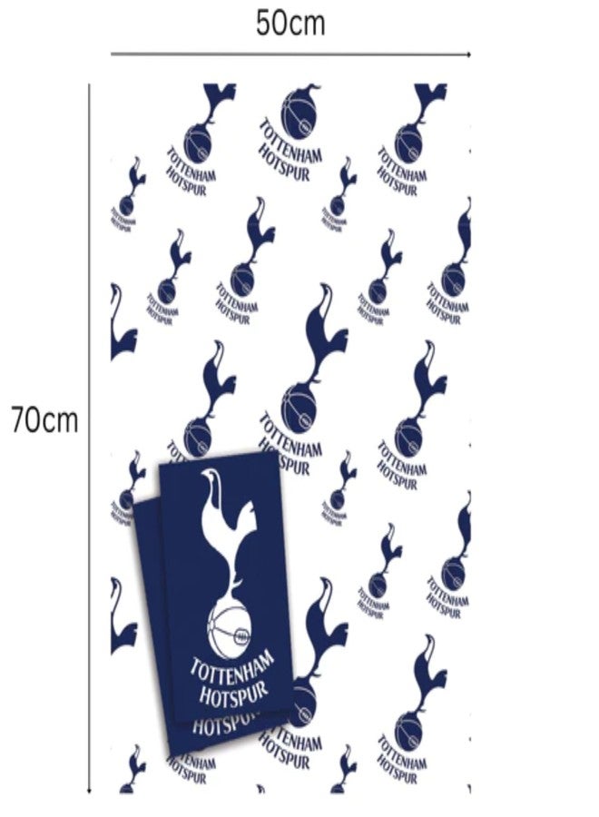 Danilo Promotions LTD Tottenham Hotspur FC Wrapping Paper 2 Sheets 2 Tags, Spurs football gift wrap - Image 4