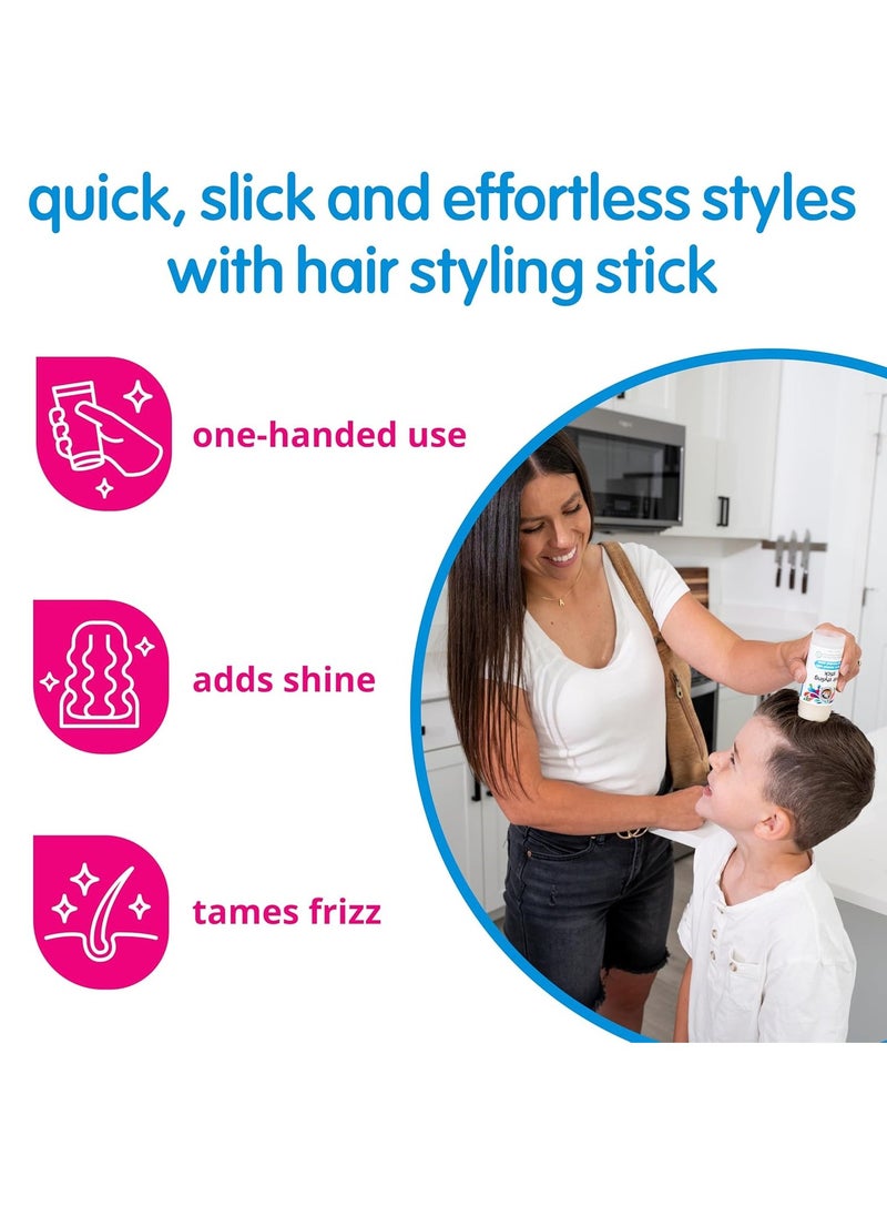 SO COZY - So Cozy Kids Hair Wax Stick, Easy & Quick Styling Wax Stick for Hair (2 Oz) Flyaway Hair Tamer, Slick Back & Shape with Precision, No Parabens, Sulfates, Synthetic Colors or Dyes - Image 1