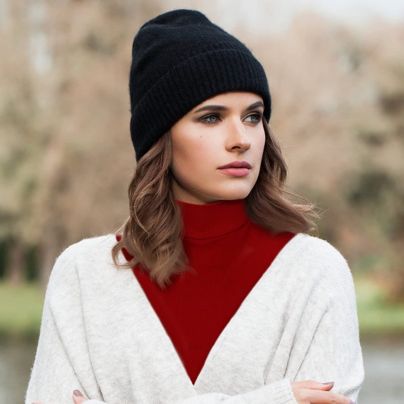 SATINIOR 5 Pieces Fake Turtleneck Dickey Collars Women Half Top Mock Collar Neck Wear in Sweater Hoodie High Neck Mock Collar (Classic Colors Set,Natural Style) - Image 5