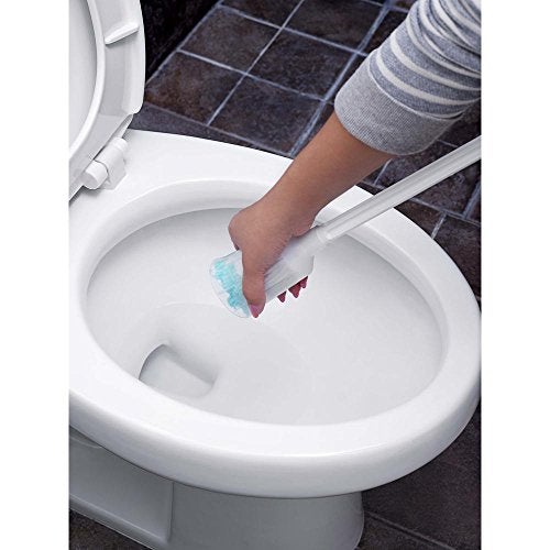 Fuller Brush Toilet Bowl Cleaner Brush – Antimicrobial Toilet Swab with Soft Non-Scratch Head, Long Handle, Deep Cleaning Under Rim (Pack of 1) - Image 3