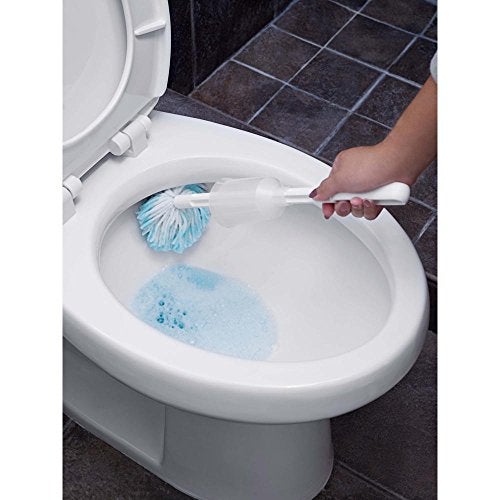 Fuller Brush Toilet Bowl Cleaner Brush – Antimicrobial Toilet Swab with Soft Non-Scratch Head, Long Handle, Deep Cleaning Under Rim (Pack of 1) - Image 5
