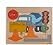 EKOPLAY Road Construction Multilayered Wooden Puzzles for Kids 20 Piece Jigsaw Puzzle for School Kids Learning Educational Toys Gifts for Boys Girls Construction Puzzles Sets Road Construction - Image 3