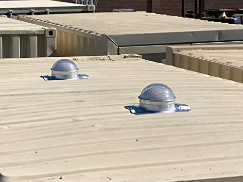Solar Blaster Solar LightBlaster for 3.5" ribbed Conex Shipping Containers (tubular skylight) | Solar Tube Skylight | Tubular Skylight powered by the sun - Image 2