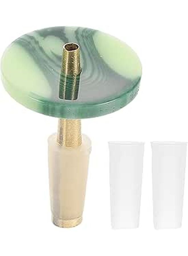 Brass Suona Core Repair Parts Set With Air Valve And Rubber Covers - Image 1
