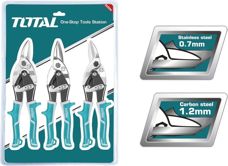 Total MR LIGHT Aviation Snip Set - 3 Pcs - Image 2