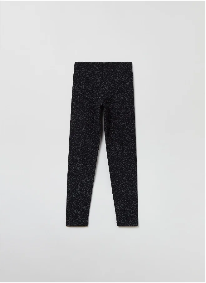 او في اس Ovs Girls Printed Leggings