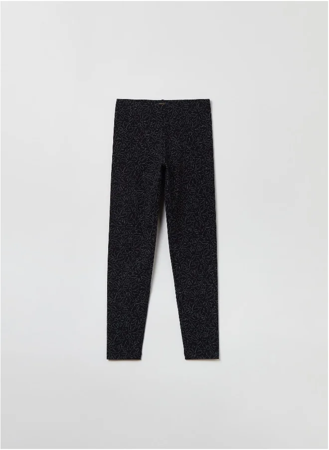 او في اس Ovs Girls Printed Leggings
