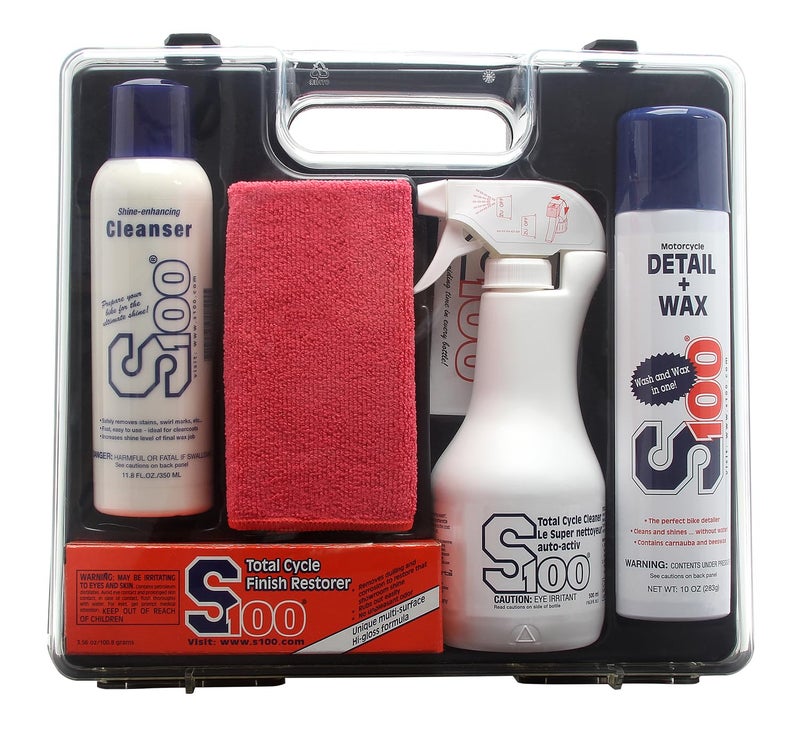 S100 12000C Motorcycle Detailing Kit  3766 oz