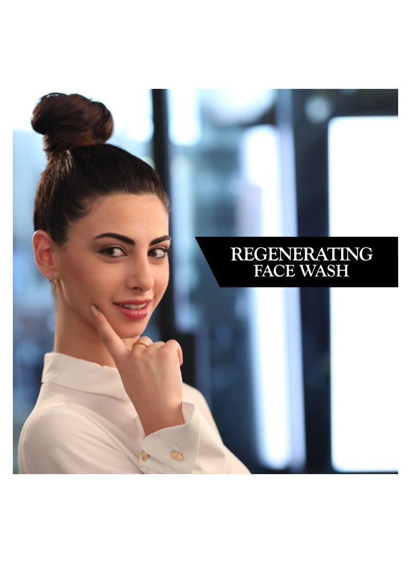 Cool & Cool Regenerating Face Scrub for Oily Skin | Activated Charcoal, Deep Cleanses & Gently Exfoliates Skin, 100ml