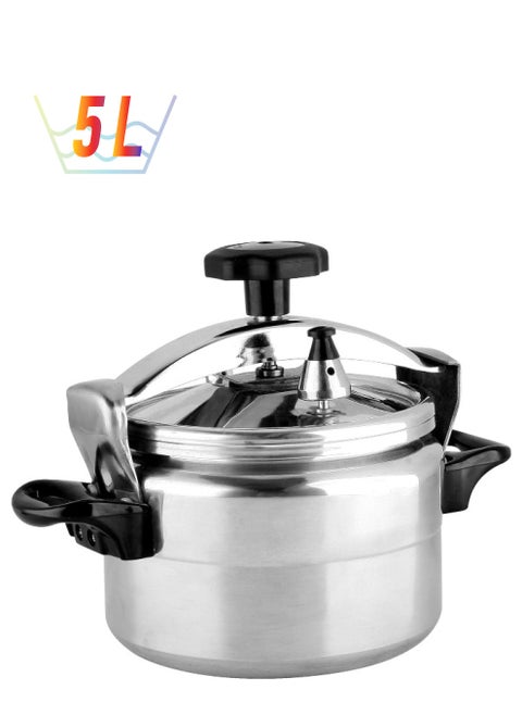 Durable Aluminium 5 Liter-Security Pressure Cooker With Lid