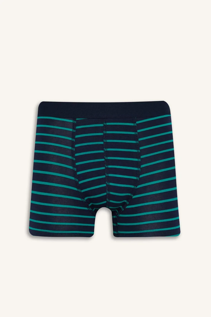 Defacto Regular Fit Striped 3 Piece Boxers