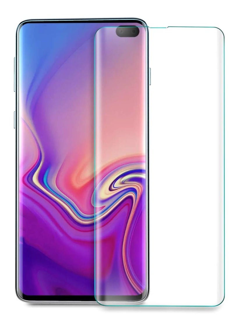 Screen Protector for S10 Plus 5G UV Tempered Glass, Film HD Screen Saver, 9H Hardness, Bubble-free Screen Replacement Protector Film