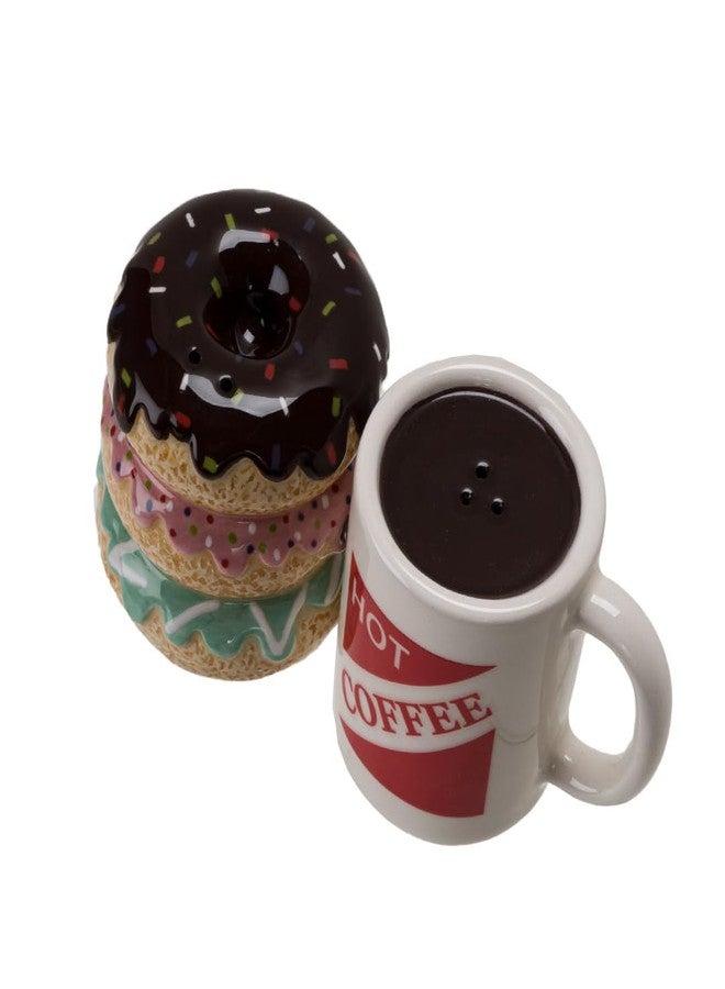 باسيفيك جيفتوير مجموعة رشاشات الملح والفلفل من متجر Pacific Giftware Morning Brew and Donut - Image 5