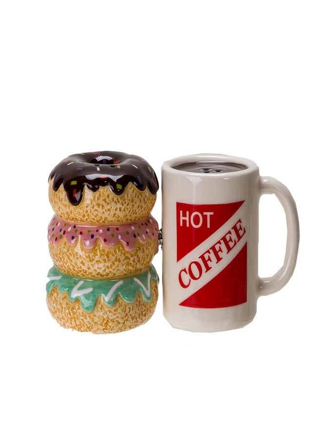 باسيفيك جيفتوير مجموعة رشاشات الملح والفلفل من متجر Pacific Giftware Morning Brew and Donut - Image 1