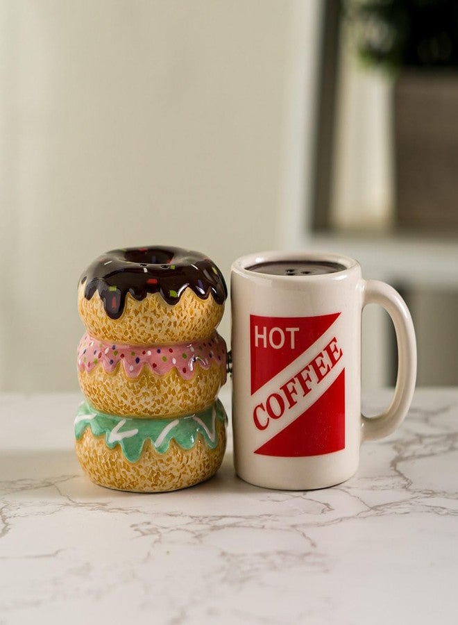 باسيفيك جيفتوير مجموعة رشاشات الملح والفلفل من متجر Pacific Giftware Morning Brew and Donut - Image 3
