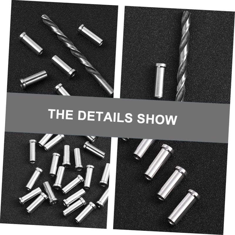 Hemobllo 66pcs Rope Protector Sleeve Kit Stainless Steel for Cable Grommet Socket Grommet for Cable Railing - Image 4