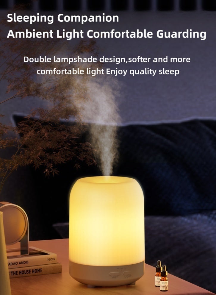 Lullaxx Aromatherapy Essential Oil Diffuser & Humidifier - 250ml Multicolor Air Freshener with Auto Shut-Off for Home, Office, Bedroom, Living Room - Image 2