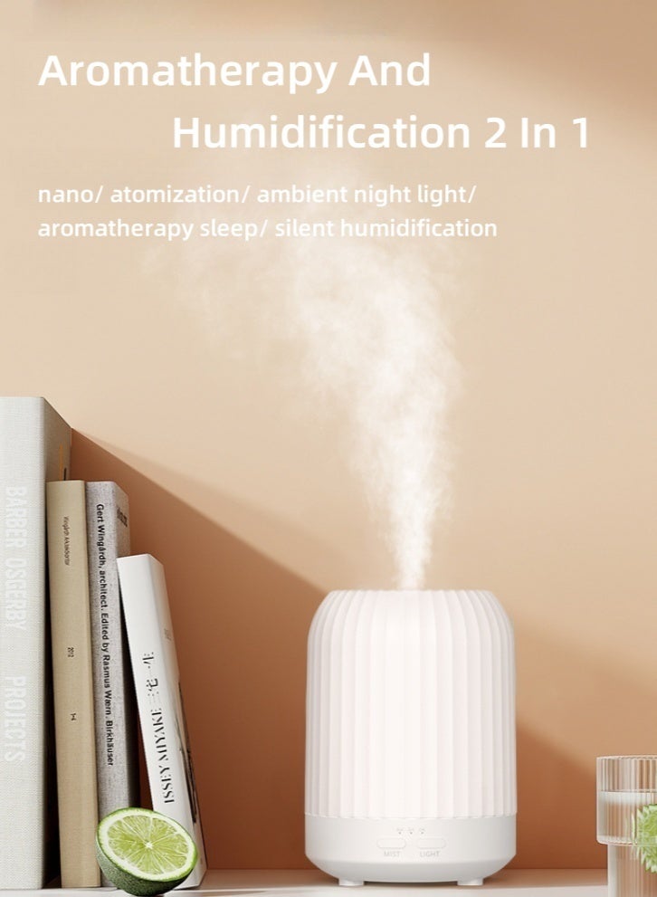 Lullaxx Aromatherapy Essential Oil Diffuser & Humidifier - 250ml Multicolor Air Freshener with Auto Shut-Off for Home, Office, Bedroom, Living Room - Image 4