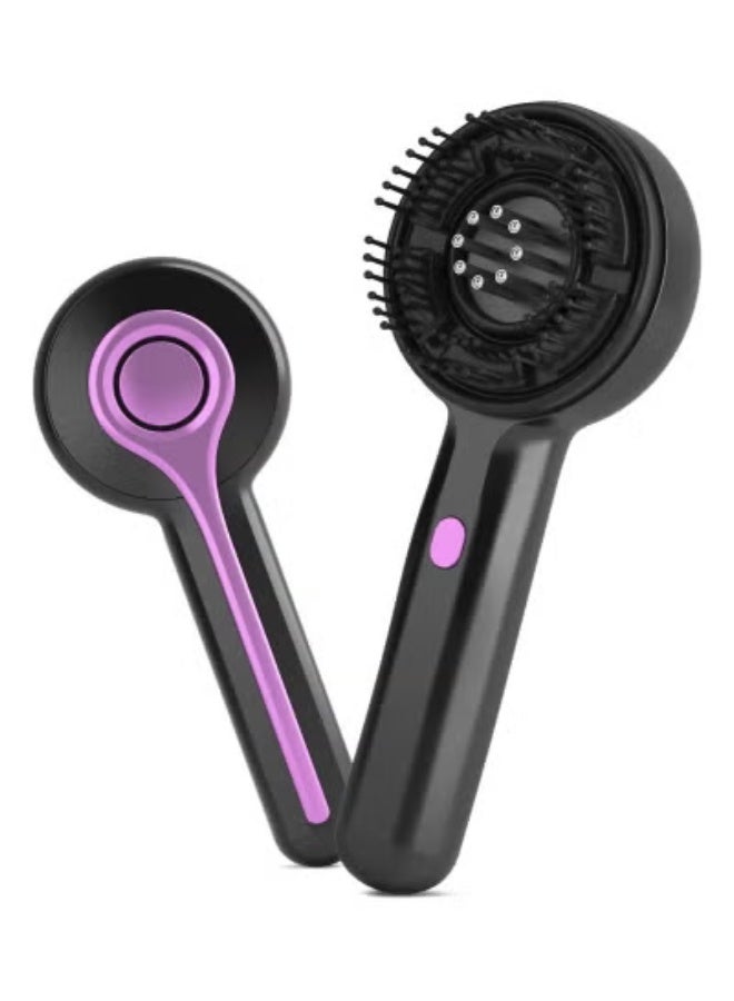 JAJEEK 2-in-1 Electric Hair & Scalp Massager Comb with Oil Diffuser – 3 Vibration Modes, Relaxing Head Massage Brush for Stress Relief, Hair Care, Improved Circulation & Growth – Black - Image 1