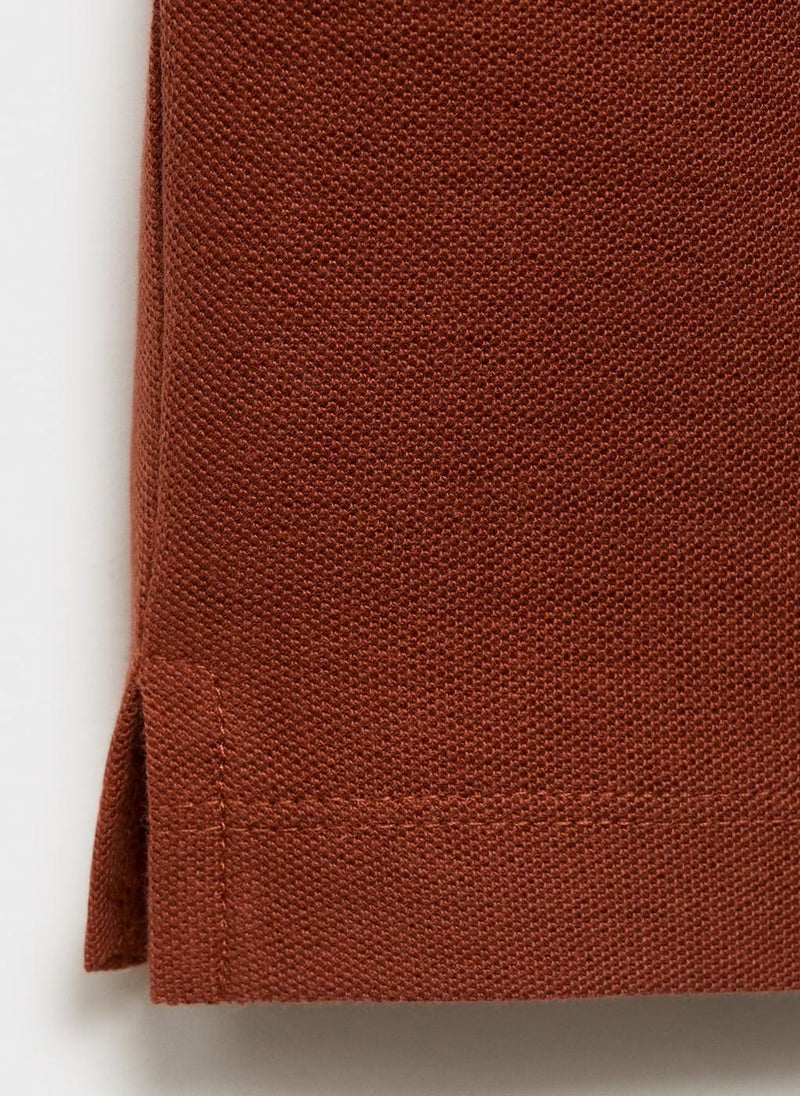 Mango Man Regular-Fit  Piqué Polo Shirt  - Image 2