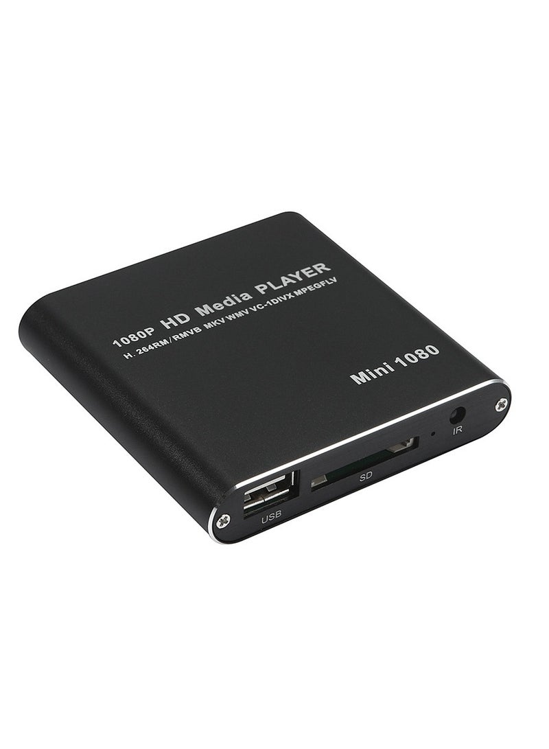 HDMI Mini HD Hard Disk Player, 1080p MKV USB SD Video Advertising Player  - Image 1