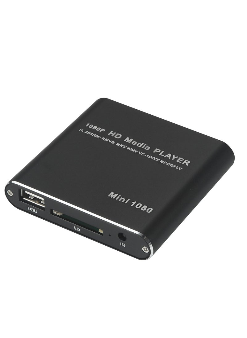 HDMI Mini HD Hard Disk Player, 1080p MKV USB SD Video Advertising Player  - Image 2