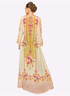 SARA Sara Rustic Flora Jalabiya  - Image 2