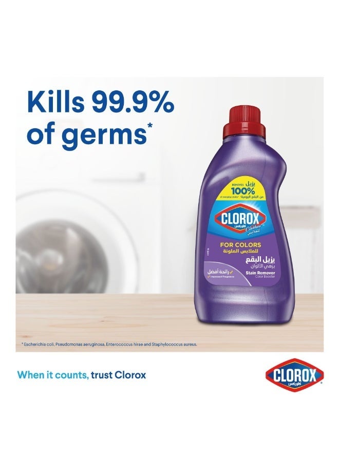 Clorox Stain Remover and Color Fixative Liquid for Colored Laundry Care and Daily Washing - 500ml - Image 3