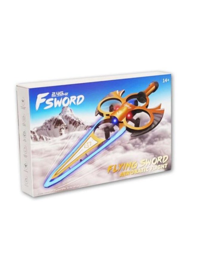 Flying Sword RC Airplane, Gesture Control Airplanes for Kids Adults 8-16, Remote Control Planes with Light, 360° Flip Fighter Jet Toy, Gravity Sensing, Stunt Roll, Gifts for Kids Boys Girls Multicolor - Image 3