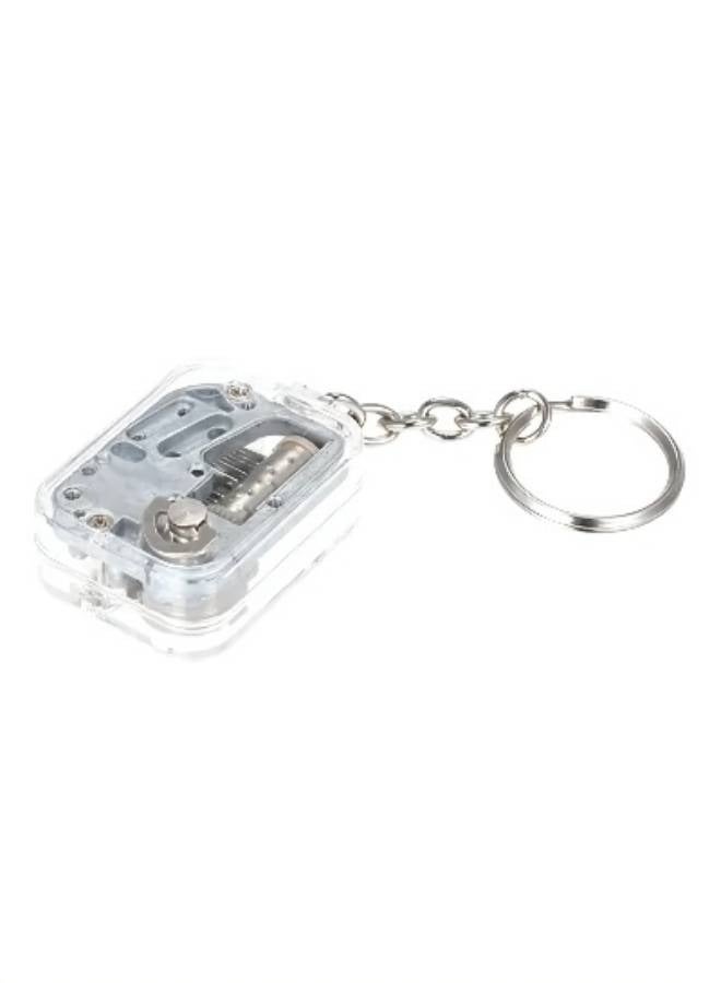 Hand Operated Movement Music Box Keychain - Image 3